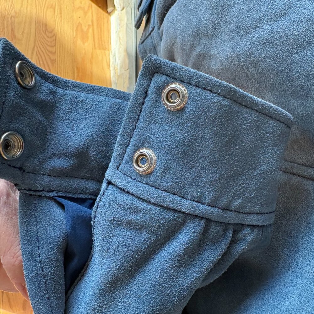 Free People Women's We The Free Wes Suede Bomber Jacket - Small - Picture 8 of 11